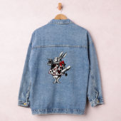 Alice in Wonderland White Rabbit Shirt Denim Jacket (Hangar)