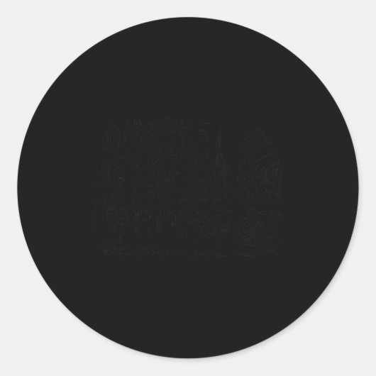 Alice In Wonderland White Rabbit Shirt Mad Hatter  Ronde Sticker (Voorkant)