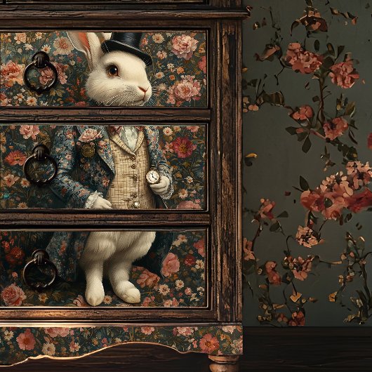 Alice in Wonderland White Rabbit Tissuepapier