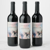  Alice in Wonderland White Rabbit Wijn Etiket (Flessen)