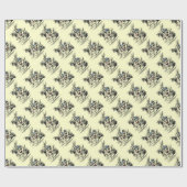Alice in Wonderland White Rabbit Wrap Cadeaupapier (Vlak)