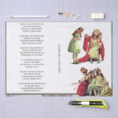 Alice in Wonderland Wie stal het Tarts Song Tissuepapier (Craft)