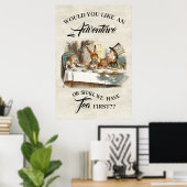 Alice in Wonderland, WIL JE EEN AVONTUUR Poster (Thuiskantoor)