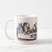 Alice in Wonderland - Wit Konijn Kaninchen Hase Koffiemok (Links)