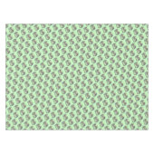 Alice in Wonderland Wit Konijn Kaninchen pastel Tafelkleed (Voorkant (Horizontaal))