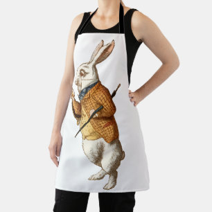 Alice in Wonderland - Witte Konijn Schort