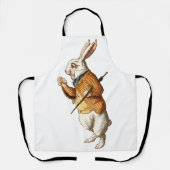 Alice in Wonderland - Witte Konijn Schort (Voorkant)