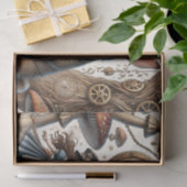 Alice in Wonderland Witte Konijn thee Kunst Tissuepapier (Geschenk)