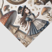 Alice in Wonderland witte konijn Tissuepapier (Detail)