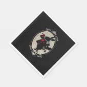 Alice In Wonderland Witte Konijn Vintage Boek Servet (Hoek)