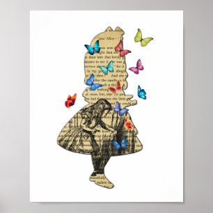 Alice in Wonderland - Wonderland Book Poster