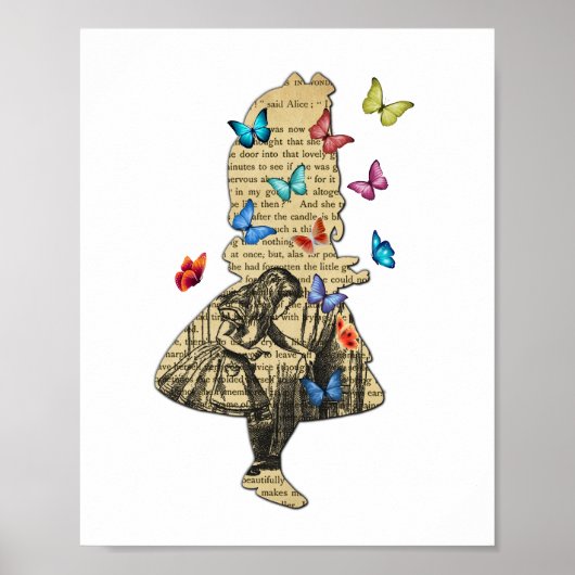 Alice in Wonderland -  Wonderland Book Poster (Voorkant)