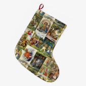 Alice in Wonderland Xmas Stocking Grote Kerstsok (Voorkant (Hangend))