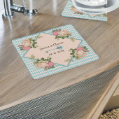 Alice in Wonderland Zachte Blauwe Harlekijn Kartonnen Onderzetters