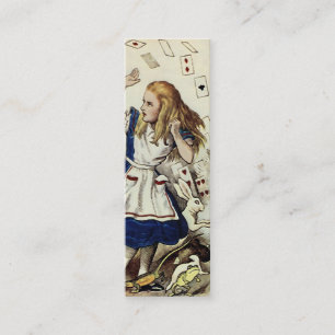 Alice in Wonderland - Zakelijk en visitekaartje Contactkaartje