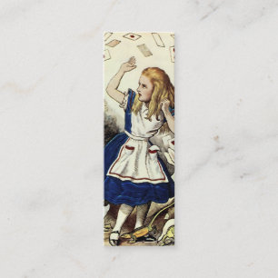 Alice in Wonderland - Zakelijk en visitekaartje Contactkaartje