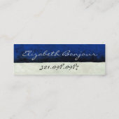 Alice in Wonderland - Zakelijk en visitekaartje Contactkaartje (Achterkant)