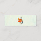 Alice in Wonderland - Zakelijk en visitekaartje Contactkaartje (Achterkant)