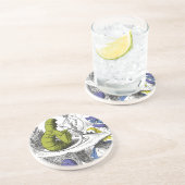 Alice in Wonderland Zandsteen Onderzetter (Zijkant)