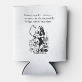 Alice in Wonderland, "Zes onmogelijke dingen" Blikjeskoeler