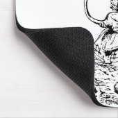 Alice in Wonderland, "Zes onmogelijke dingen" Muismat (Hoek)