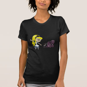 alice in wonderland zwart t-shirt