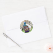 Alice in Wonderland's Geweldige saus Ronde Sticker (Envelop)