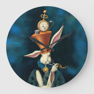 Alice in Wonderland's konijn, wandklok