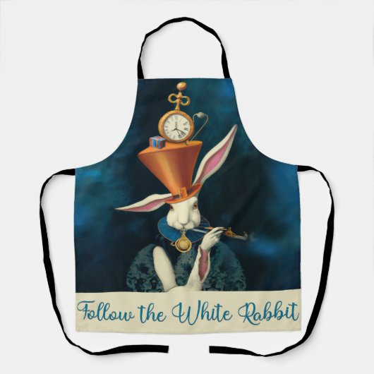 Alice in Wonderland's White Rabbit Schort (Voorkant)