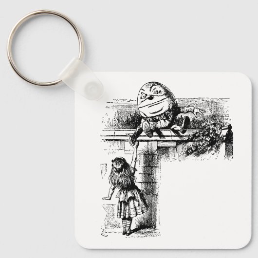 Alice in Wondlerand, Humpty Dumpty met Alice Sleutelhanger (Voorkant)