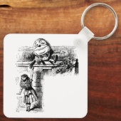 Alice in Wondlerand, Humpty Dumpty met Alice Sleutelhanger (Achterkant)