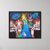 Alice in Zombieland Canvas Print (Voorkant)