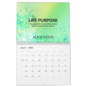Alice Inoue Life Guidance 2025 Kalender (Mar 2026)