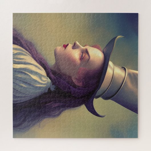 Alice is de Hatter Legpuzzel (Horizontaal)