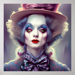 Alice is de hatter poster