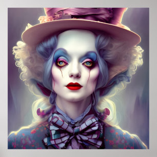 Alice is de hatter poster