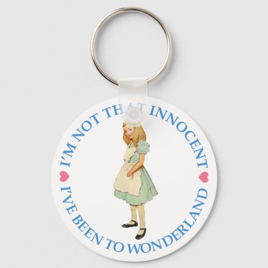 ALICE IS NIET ZO ONGELUKKIG SLEUTELHANGER (Voorkant)