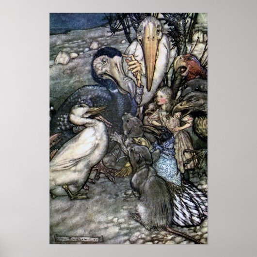 Alice Judging the Race Poster (Voorkant)