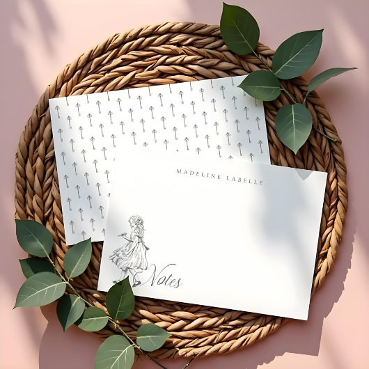 Alice Key  Alice in Wonderland Naam Notitiekaartje