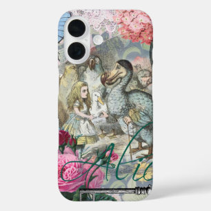 Alice Klassieke Wonderland Dodo Tenniel Kunst iPhone 16 Hoesje