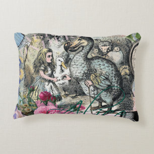 Alice Klassieke Wonderland Dodo Tenniel Kunst Decoratief Kussen