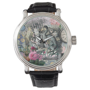 Alice Klassieke Wonderland Dodo Tenniel Kunst Horloge
