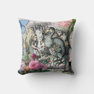 Alice Klassieke Wonderland Dodo Tenniel Kunst Kussen