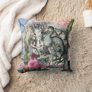 Alice Klassieke Wonderland Dodo Tenniel Kunst Kussen