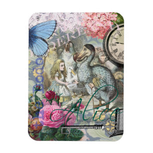 Alice Klassieke Wonderland Dodo Tenniel Kunst Magneet