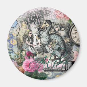 Alice Klassieke Wonderland Dodo Tenniel Kunst Magneet