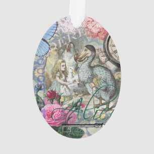 Alice Klassieke Wonderland Dodo Tenniel Kunst Ornament