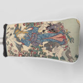 Alice Lost in Japan | Ukiyo-e Floating Wonderland Golfheadcover (Voorkant)