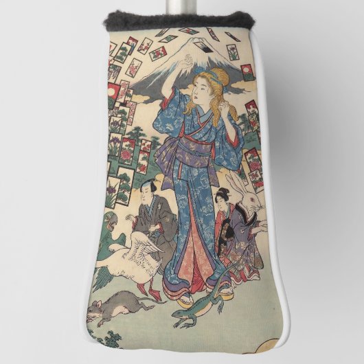 Alice Lost in Japan | Ukiyo-e Floating Wonderland Golfheadcover (Draai 90)