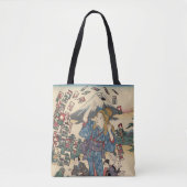 Alice Lost in Japan | Ukiyo-e Floating Wonderland Tote Bag (Voorkant)